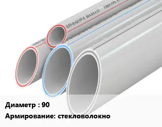 Труба полипропиленовая армированная 90 стекловолокно
